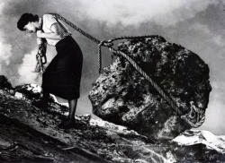 Grete Stern - Todo el peso del mundo, 1949.