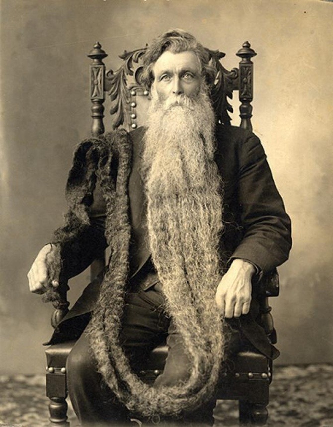Hans Steininger - Longest beard