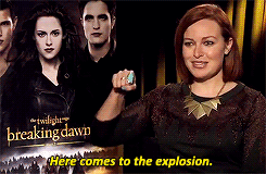 harveyxspecter:  Breaking Dawn cast fist bump explosions [x] 