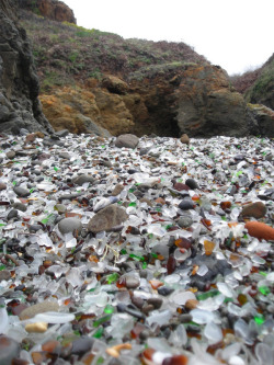 showslow:  Glass Beach  During the early