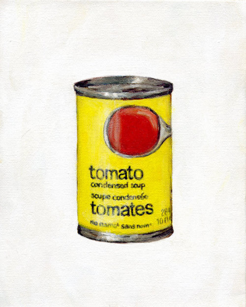 No Name Tomato Soup. Because, Mr. Warhol, not everyone can afford Campbell’s.