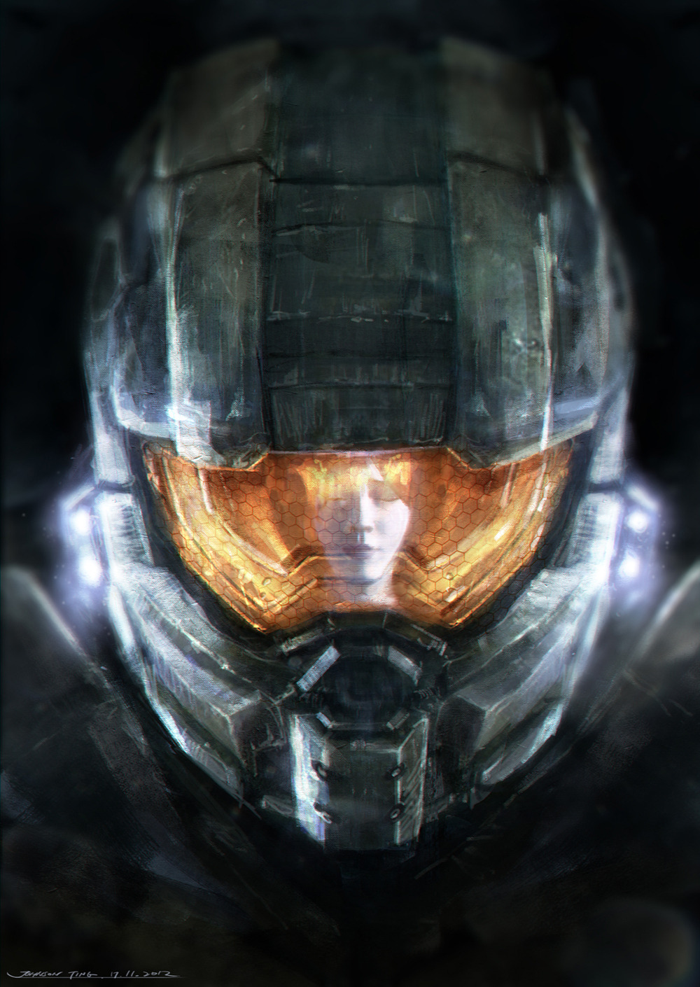 In celebration of the new Halo 4 being released, Kuala Lumpur, Malaysia artist and Halo fan Johnson Ting has created an excellent fan art illustration of the iconic Master Chief and his artificially intelligent sidekick Cortana.
Related Rampages:...