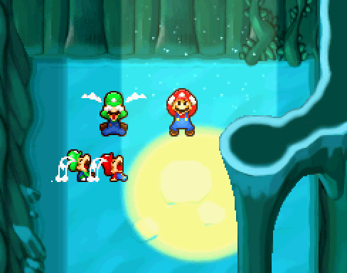suppermariobroth:  Mario & Luigi: Partners in Time is a game in which the player controls Mario and three babies. 