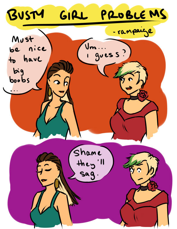 bustygirlcomics:  &ldquo;Shame you’re rude.&rdquo;  (At the risk of being