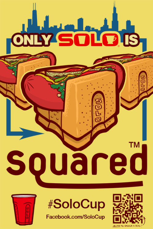 The Chicago phase of a National marketing campaign for Solo USA.