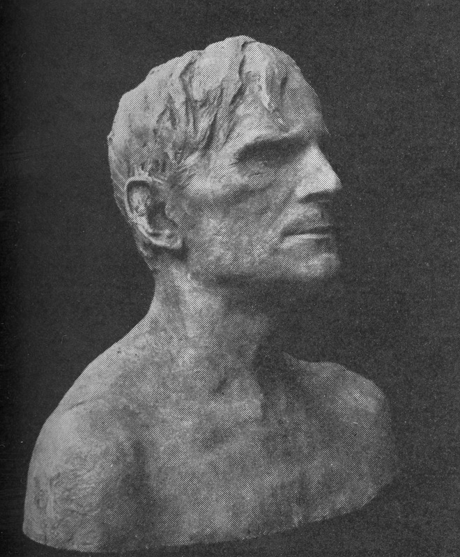 ekkolalia:Bust of Oscar Nissen by Gustav Vigeland