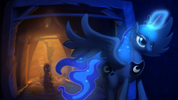 epicbroniestime:  Luna Receding by `vest 