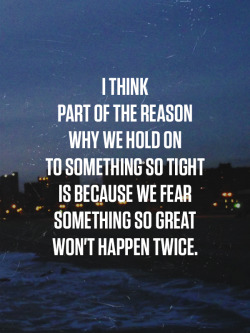 Don't you dare give up, or give in.