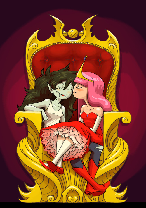 fernacular:  Well this is as done as I’m ever gonna get it. I present to you the queens of Ooo. 