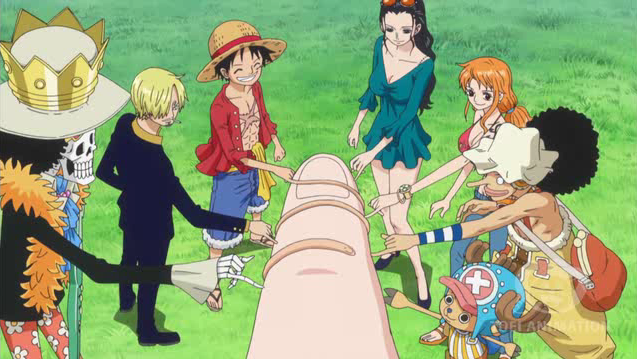 Roan One Piece Ep 573 Finally Time To Go Goodbye