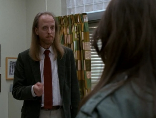 The return of Mr. Rosso&rsquo;s green blazer.  I&rsquo;ll never understand those square-ende