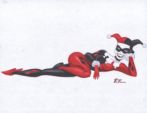 Joker and harley quinn bruce timm