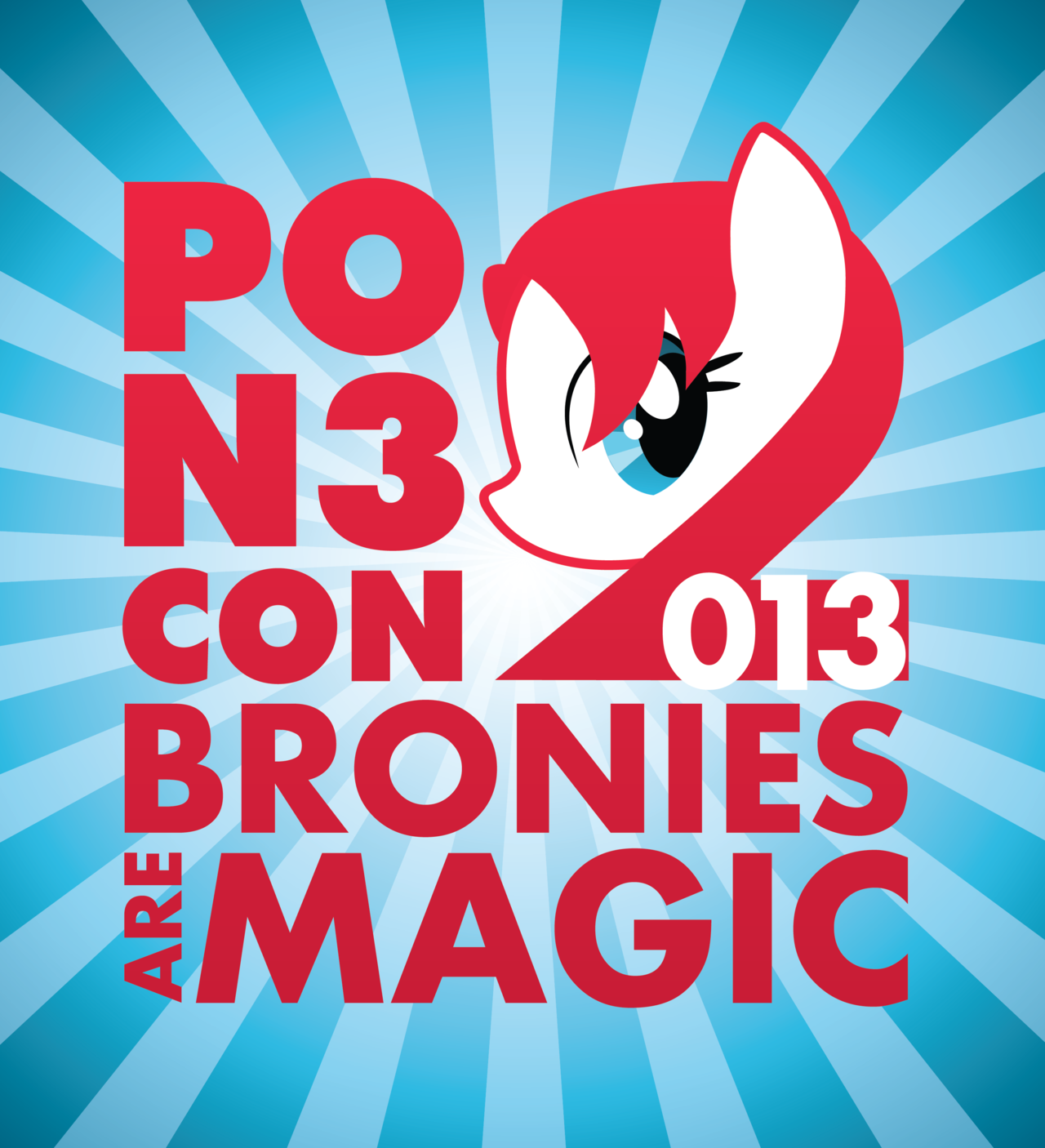 laugh-track:  Pon3 Con 2: Bronies are Magic May 10th - 12th, 2013 Mark your calendars;