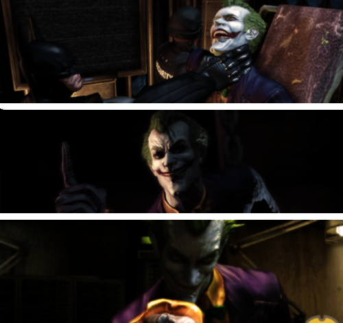 death-is-flowing-in-my-veins:  The Joker in:Batman Arkham Asylum 