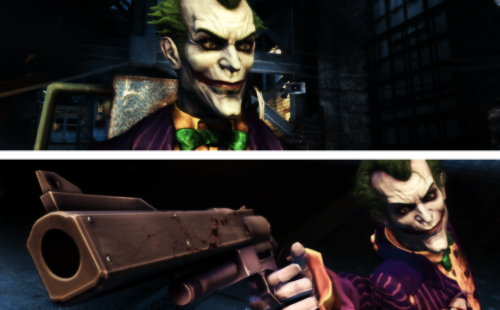 death-is-flowing-in-my-veins:  The Joker in:Batman Arkham Asylum 
