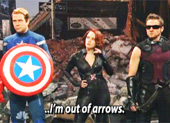 hajinkz:  avengers skit on Saturday Night Live starring Jeremy Renner 