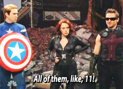 hajinkz:avengers skit on Saturday Night Live starring Jeremy Renner
