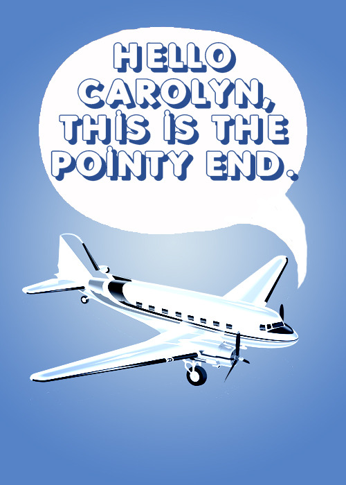 shoresleave: Just to let you know I’ll be landing today without No. 1 hydro.