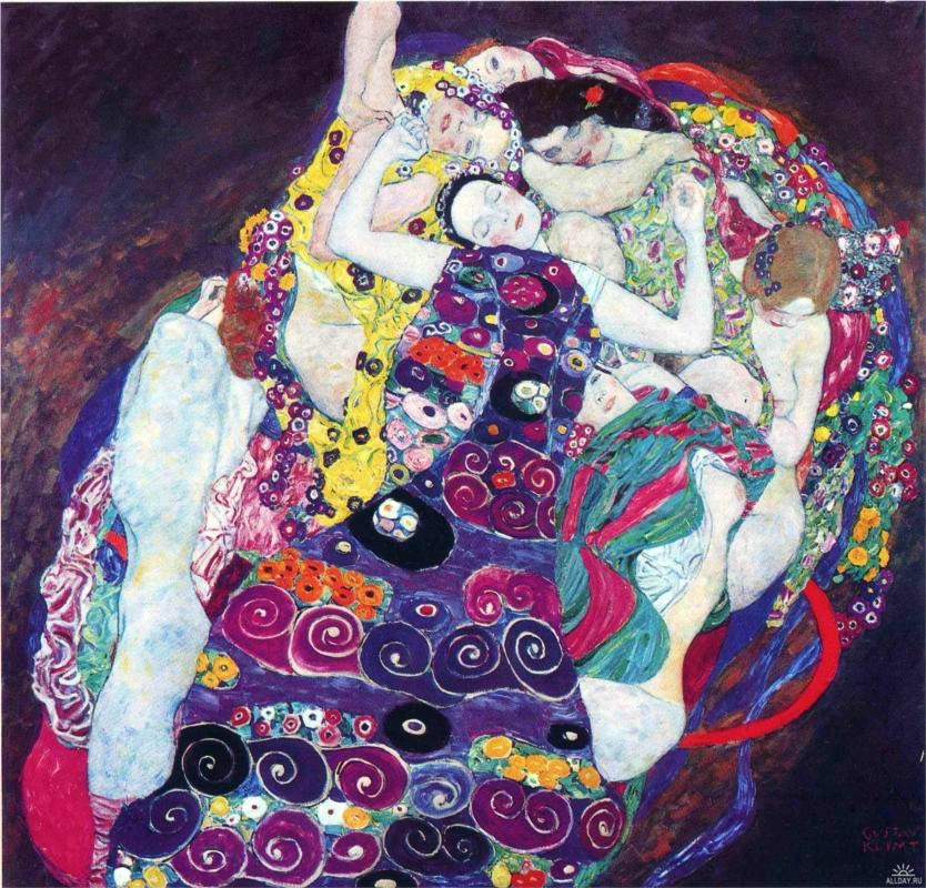 lonequixote:  The Virgin ~ Gustav Klimt 