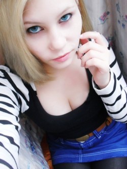 rule34andstuff:  Fictional Characters that I would “wreck”(provided they were non-fictional): Android 18(Dragon Ball Z). 