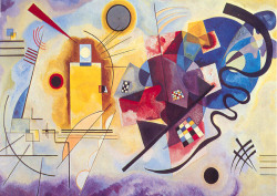lonequixote:  Yellow, Red, Blue ~ Wassily Kandinsky