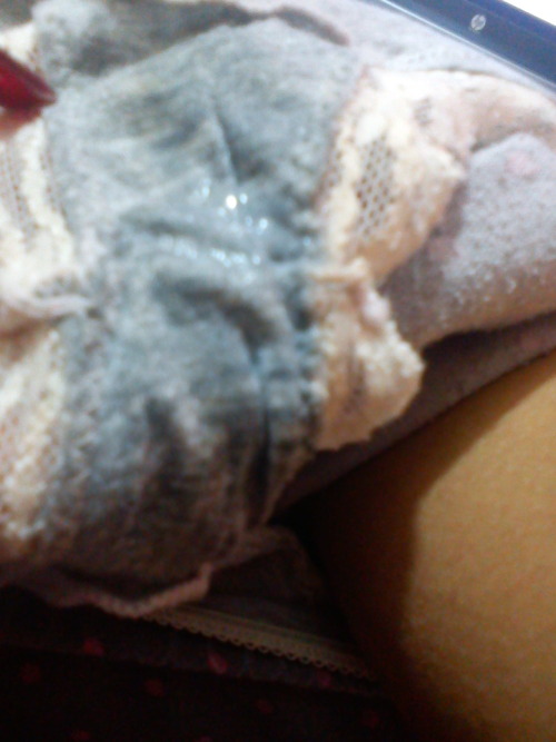 innocentlycriminal:not a clear image, but my wet panties