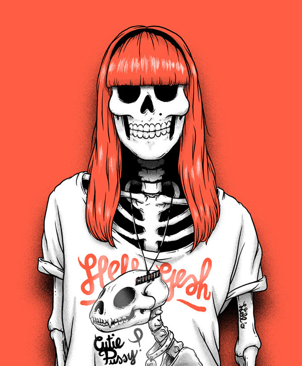 lacarpa:  Bones hypster Sebastien Cuypers  WOOW :)