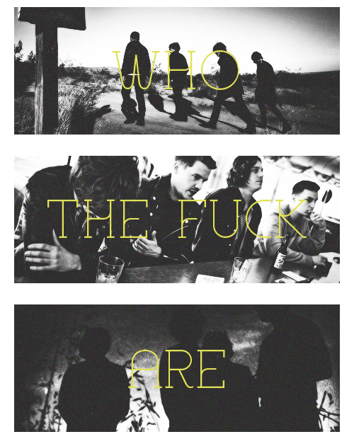 estriges:  Oh, in five years time, will it be:"Who the fuck's Arctic Monkeys?"