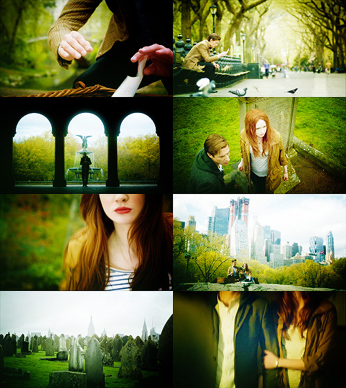 mybeautifulidiot:  COLOR MEME | The Angels Take Manhattan in green 