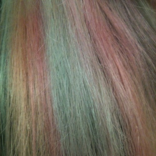 My tip dye #dyedhair #tipdye #hair #colour