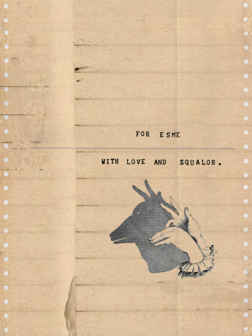 conceive:for esmé with love and squalor, 1950, j.d. salinger