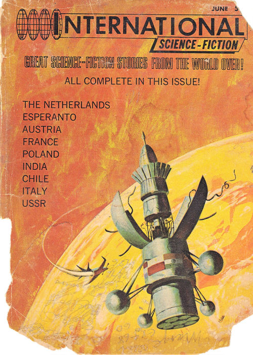 thestarplex:International Science Fiction, June 1968.  Cover art by Jack Gaughan.