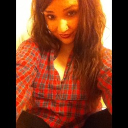 Metal Hair \m/ #flannel #lazydays #metalprincess