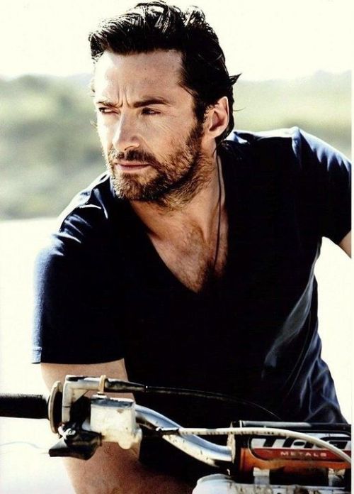 mrsladysmythe:  oneaudilove:  Hugh Jackman  ohhhhhhh my!! ❤️  