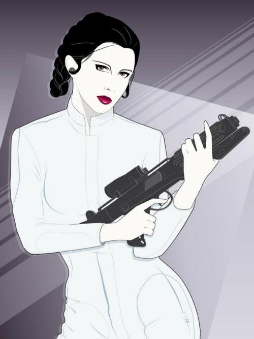 Porn photo xombiedirge:  Star Wars Ladies by Craig