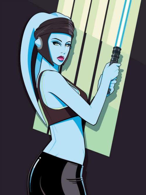 XXX xombiedirge:  Star Wars Ladies by Craig photo