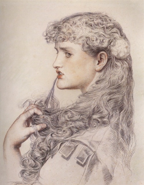 fuckyeahpreraphaelites: Proud MaisieFrederick Sandys 