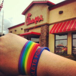 I’m a lesbian, and I love Chick-fil-a.