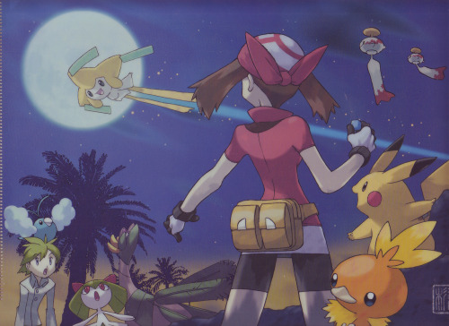 pokescans:Ken Sugimori art set clearfile.