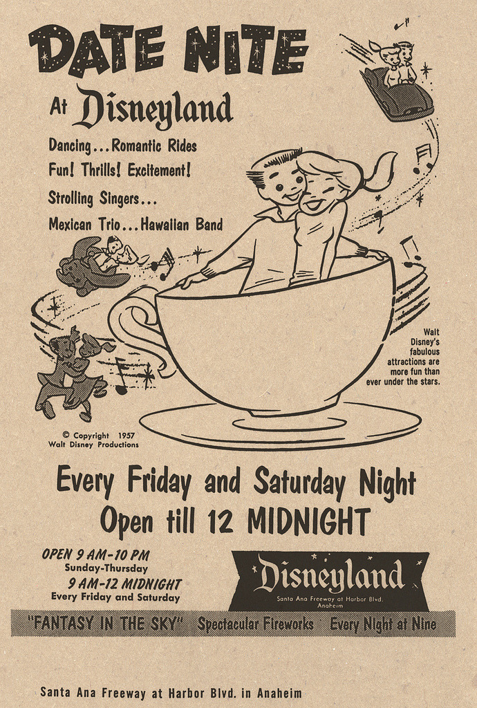 1950sunlimited:
“Date Nite at Disneyland, c.1950s
”