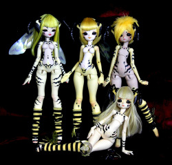 sapphire-solitaire:  Ldoll Wasps by Enaibi