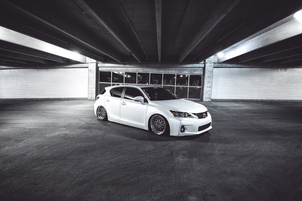 travisyoungphotography:  My feature on Grip-Set.com. Lexus CT200h on Work VS-XX.