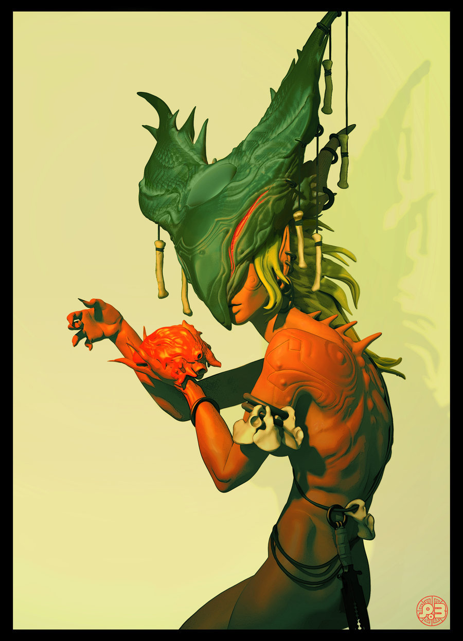 fer1972:  Oracle by Pascal Blanche  