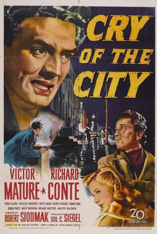 theblogdahlia:
“ Cry of the City (1948)
Noirvember Day Nineteen
”