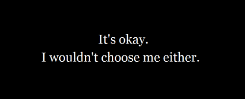 itsfuckinghailo:  depression blog. 