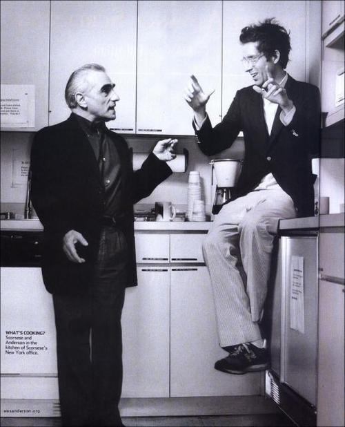haidaspicciare:  Martin Scorsese &amp; Wes Anderson. 