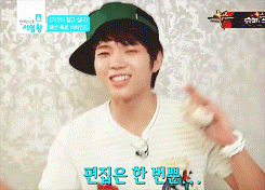 yeolidiot:  Nam WooHyun being his usual self. 