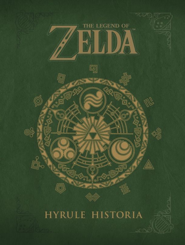 New North American cover for Hyrule Historia, that upcoming Legend of Zelda book that features 274 pages collecting the series’ history and artwork. This is the same book that blew everyone’s minds with the Zelda timeline.
This is way better than the...