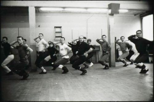 Bob Fosse rehearsal of Pleasures and Palaces, 1965