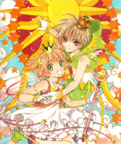 hellaretheothers:  Newest illustration by CLAMP for Cardcaptor Sakura. Dying of the cute! 